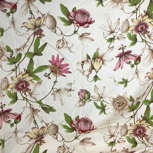 P Kaufmann Botanical Decorator Fabric Flowers Floral Soil Stain Repellent 5 M